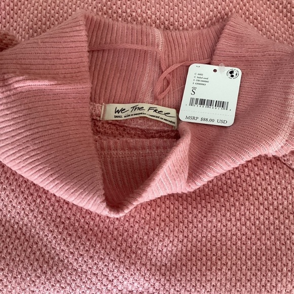 NWT Free People Tunic / Faded Coral - Picture 10 of 11